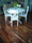 American black walnut flooring in dining room