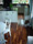 American black walnut flooring in dining room